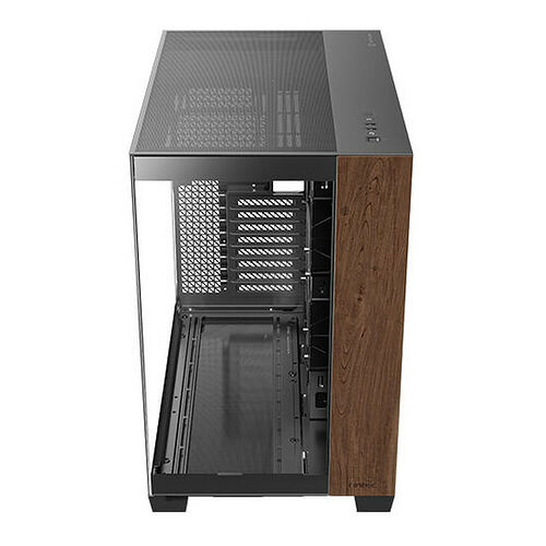 Antec C8 Wood - Noir + 4 ventilateurs Fox Spirit LightFlow ARGB