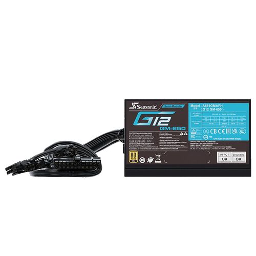 Seasonic G12 GM (2024) - 650W