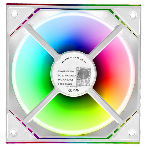 Thermalright TL-M12R-S - Blanc