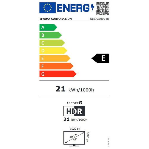 Iiyama G-Master GB2795HSU-B1 Gold Phoenix