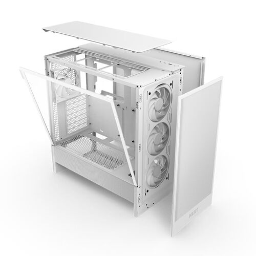 NZXT H5 Flow RGB (2024) - Blanc