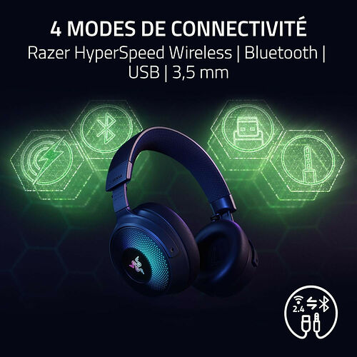 Razer Kraken V4 Pro (Noir)