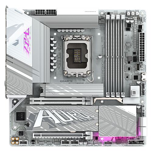 GIGABYTE Z890M AORUS ELITE WIFI 7 ICE