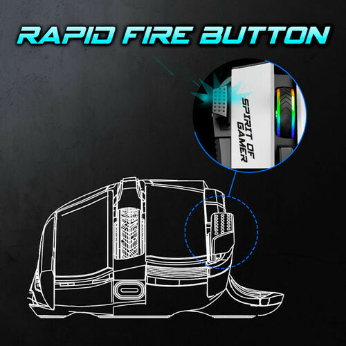 Spirit Of Gamer Pro M5 (Blanc)