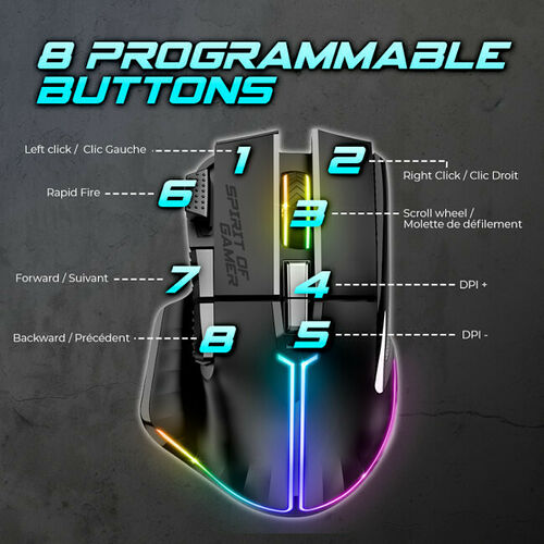 Spirit Of Gamer Pro M5 (Noir)