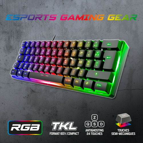 Spirit Of Gamer Pro K2 (Noir) (AZERTY)