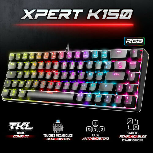 Spirit Of Gamer Xpert K150 (Noir) (AZERTY)