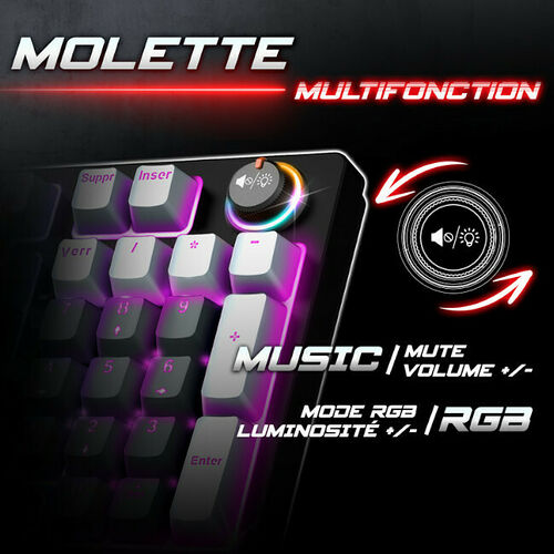 Spirit Of Gamer Xpert K350 (Noir) (AZERTY)