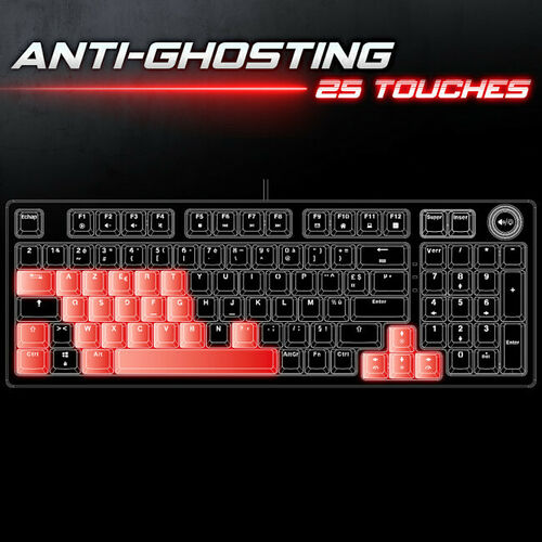 Spirit Of Gamer Xpert K350 (Blanc) (AZERTY)
