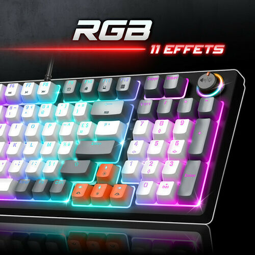 Spirit Of Gamer Xpert K350 (Blanc) (AZERTY)