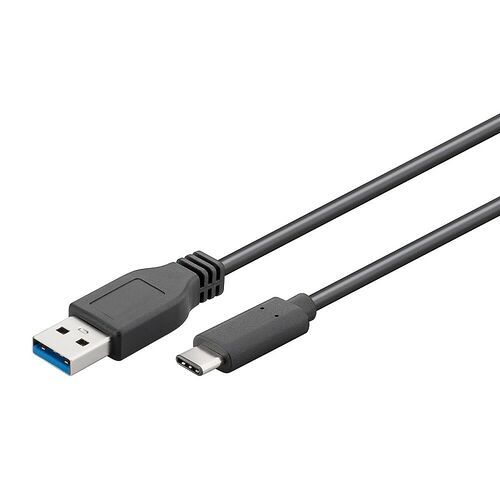 Goobay Câble USB 3.0 Type-A / Type-C - Noir - 3 m