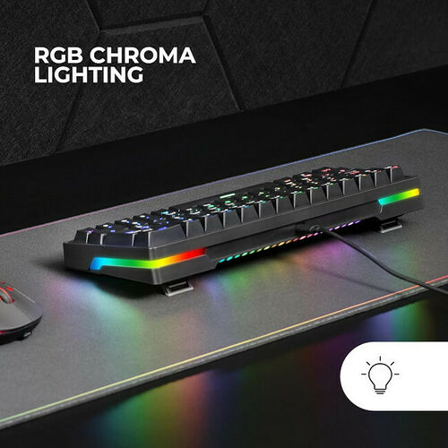 Mars Gaming MKMINIPRO - Switchs Blue (Noir) (AZERTY)