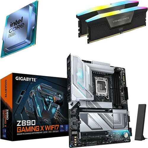 Kit évo Core Ultra 5 245K (Bulk) + Z890 GAMING X WIFI 7 + 32 Go