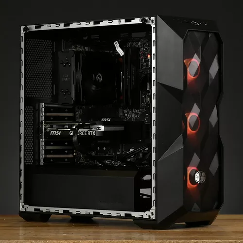 Silver Block Computer PC Gamer SILVER - AMD - PC Gamer - Top Achat