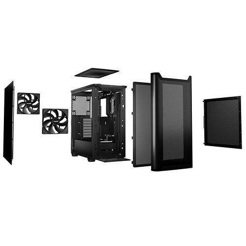 be quiet ! Pure Base 501 Airflow - Noir