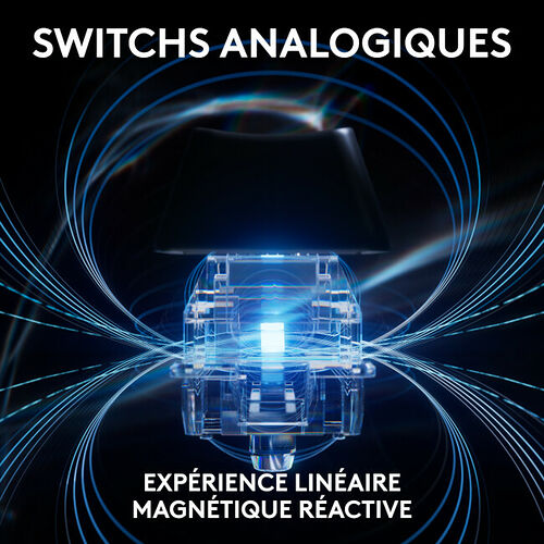 Logitech G PRO X TKL Rapid Linear - Noir (AZERTY)