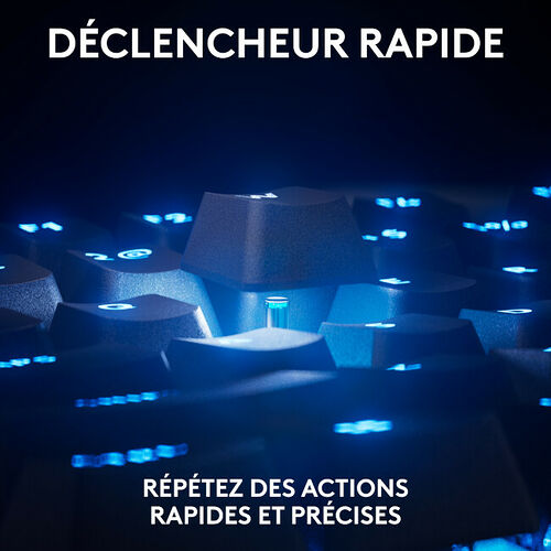 Logitech G PRO X TKL Rapid Linear - Noir (AZERTY)