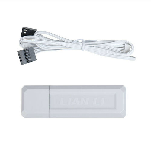 Lian Li Uni Fan SL Wireless LCD Reverse Blanc - 120 mm (Pack de 3)