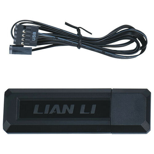 Lian Li Uni Fan SL Wireless LCD Noir - 120 mm (Pack de 3)