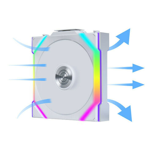 Lian Li Uni Fan SL Wireless Blanc - 120 mm