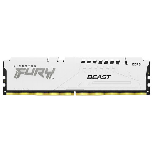 DDR5 Kingston Fury Beast White - 16 Go 6400 MHz - CAS 32