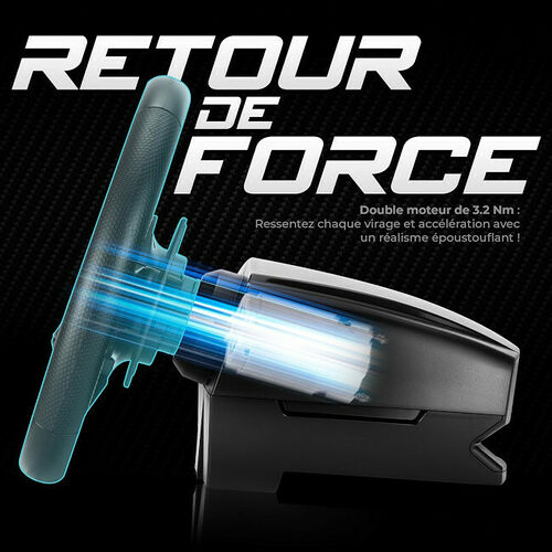 Spirit of Gamer Race Wheel Force 1080 RS