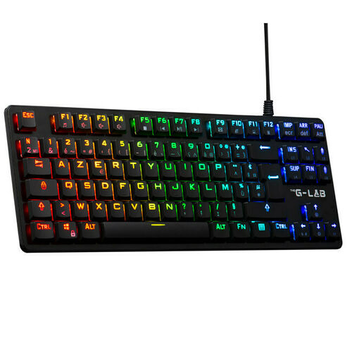 The G-Lab Keyz Platinium TKL- Noir (AZERTY)