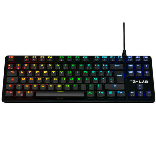 The G-Lab Keyz Platinium TKL- Noir (AZERTY)