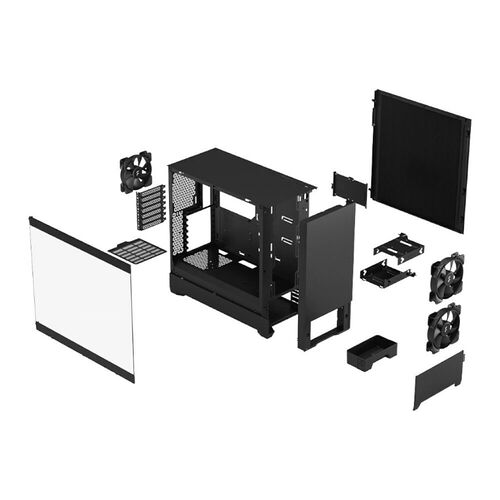 Fractal Design Pop Silent TG - Noir