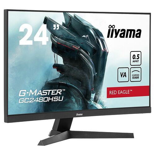 Iiyama G-Master GC2480HSU-B1 Red Eagle  (dalle incurvée)