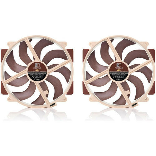 Noctua NF-A14x25r G2 PWM Sx2-PP - 140 mm (Pack de 2)