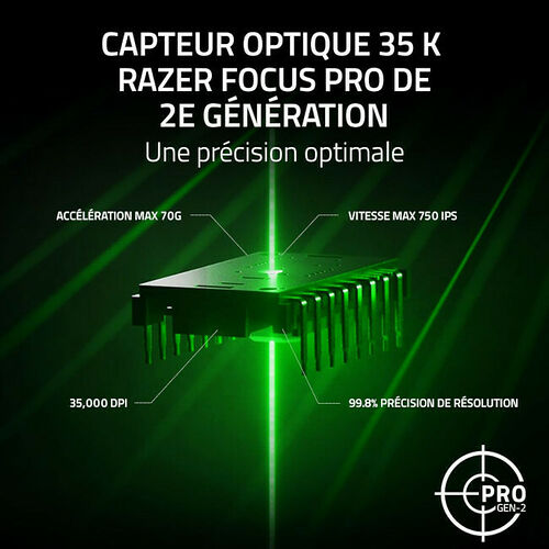 Razer Basilisk V3 Pro 35K (Noir)