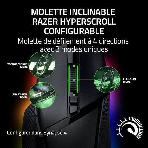 Razer Basilisk V3 Pro 35K (Noir)