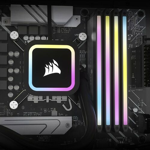 Corsair Dominator Titanium DDR5 - Gris (kit d"éclairage)