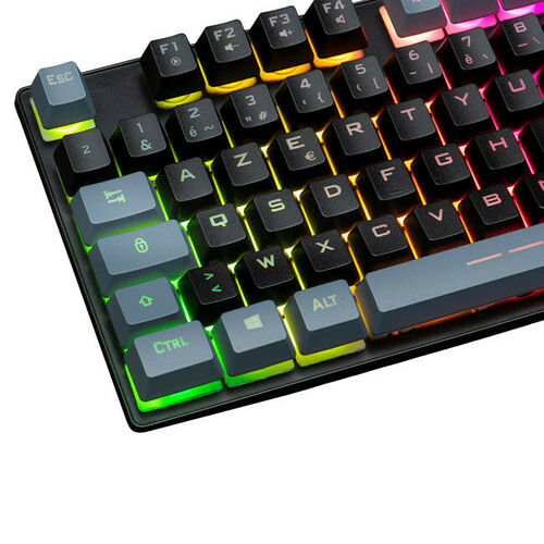 The G-Lab Keyz Caesium TKL - Noir/Gris (AZERTY)