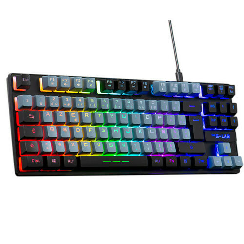 The G-Lab Keyz Caesium TKL - Gris/Noir (AZERTY)