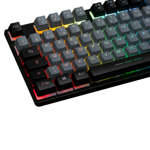 The G-Lab Keyz Caesium TKL - Gris/Noir (AZERTY)