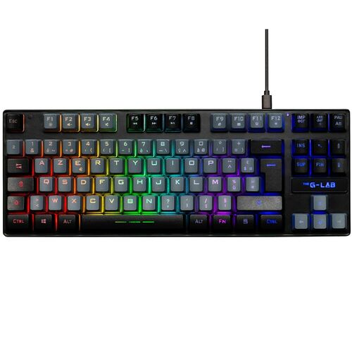 The G-Lab Keyz Caesium TKL - Gris/Noir (AZERTY)