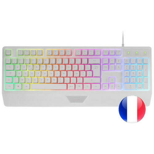 Mars Gaming MK124 - (Blanc) (AZERTY)