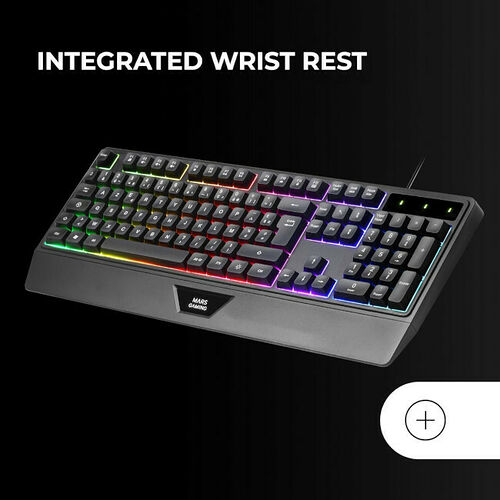 Mars Gaming MK124 - (Noir) (AZERTY)