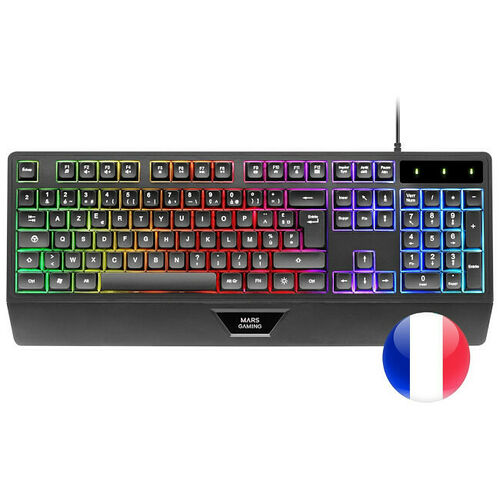 Mars Gaming MK124 - (Noir) (AZERTY)