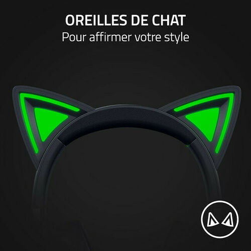 Razer Kraken Kitty V2 - Noir