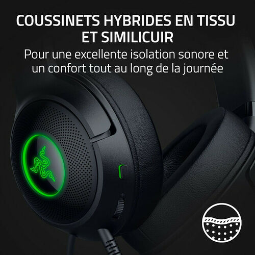 Razer Kraken Kitty V2 - Noir
