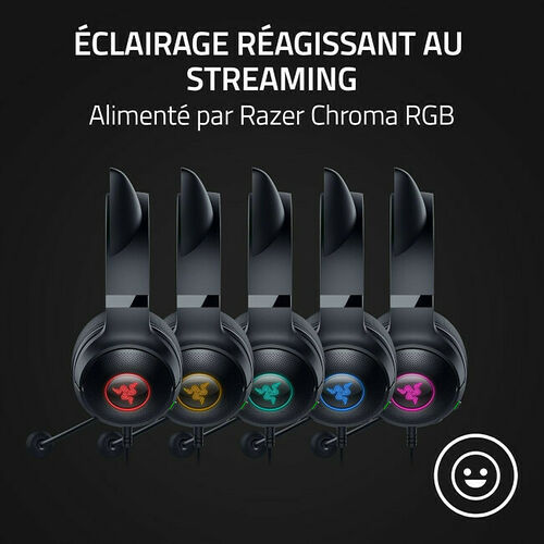 Razer Kraken Kitty V2 - Noir