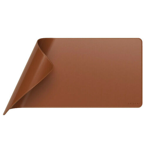 Satechi Vegan-Leather Premium Desk Pad - Marron