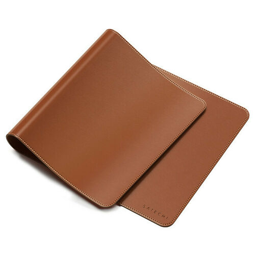 Satechi Vegan-Leather Premium Desk Pad - Marron
