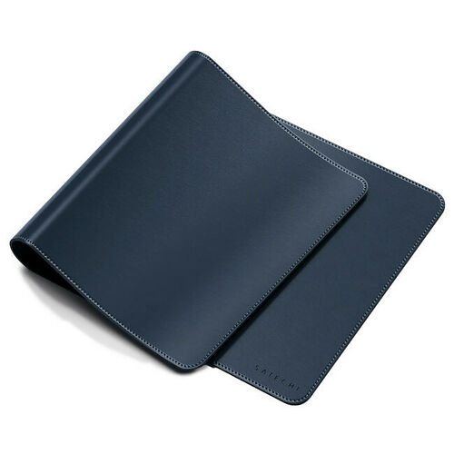 Satechi Vegan-Leather Premium Desk Pad - Bleu