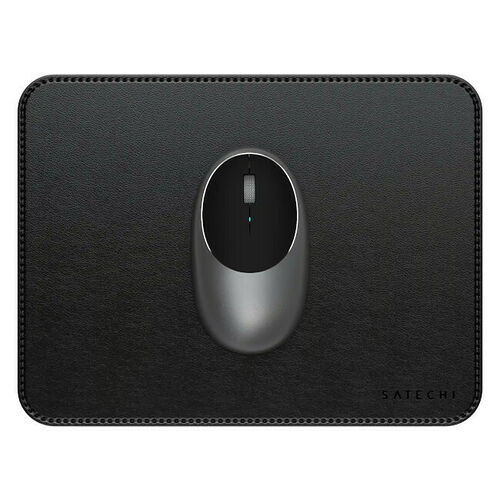 Satechi Vegan-Leather Premium Mouse Pad - Noir