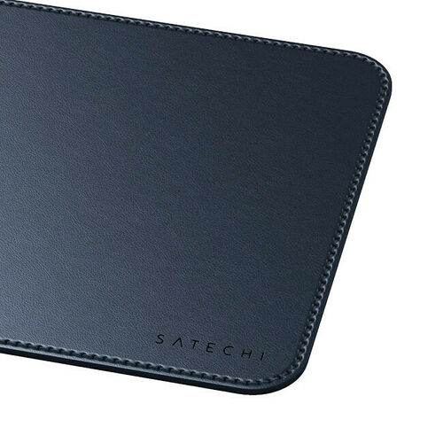 Satechi Vegan-Leather Premium Mouse Pad - Bleu