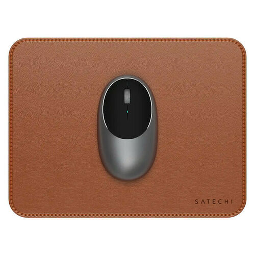 Satechi Vegan-Leather Premium Mouse Pad - Marron
